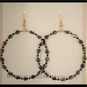Myra Bag Facade Hoop Earrings